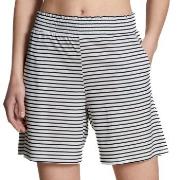 Calida Circular Sleep Shorts Hvit/Marine tencel XX-Small Dame