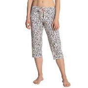 Calida Favourites Dreams Capri Pants Hvit Mønster bomull XX-Small Dame