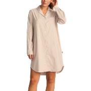 JBS of Denmark Shirt Dress Lysbrun  XX-Large Dame