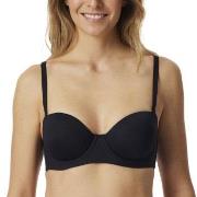 Schiesser BH Bandeau Bra Svart C 75 Dame