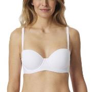 Schiesser BH Bandeau Bra Hvit A 75 Dame