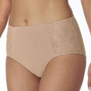 Schiesser Truser Midi Slip Beige polyamid 44 Dame