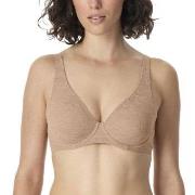 Schiesser BH Spacer Wired Bra Beige polyamid D 80 Dame