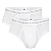 JBS of Denmark 2P Men Briefs Hvit Medium Herre