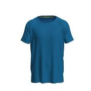 Stedman Active 140 Raglan For Men Blå polyester Medium Herre