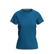 Stedman Active 140 Raglan For Women Blå polyester Large Dame