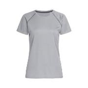 Stedman Active 140 Women Team Raglan Sølvgrå polyester Medium Dame