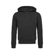 Stedman Men Active Sweat Hoodie Svart X-Small Herre