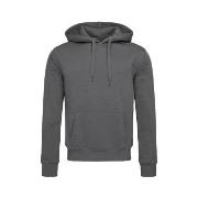 Stedman Men Active Sweat Hoodie Mørkgrå  XX-Large Herre