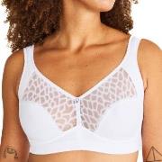 Swegmark BH Lovely Lilly Soft Bra Hvit bomull E 80 Dame