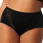 Sloggi Truser 2P Chic Maxi Briefs Svart bomull 42 Dame