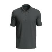 Stedman Henry Polo Short Sleeve Mørkgrå  bomull Large Herre