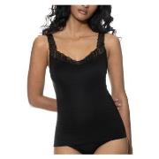 Mey Emotion Elegance Top With Lace Svart 42 Dame