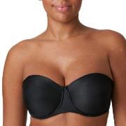 PrimaDonna BH Satin Non Padded Strapless Bra Svart D 75 Dame