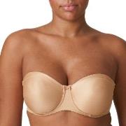 PrimaDonna BH Satin Non Padded Strapless Bra Beige F 85 Dame