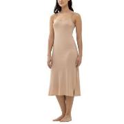 Mey Emotion Long Body Dress Beige 38 Dame