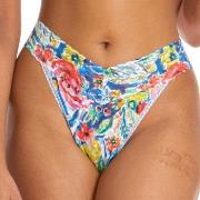 Hanky Panky Truser 3P Beverly Original Rise Thong Blå/Rød nylon One Si...