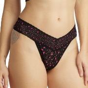 Hanky Panky Truser 3P Cross Dyed Leopard Original Rise Thong Svart/Ros...