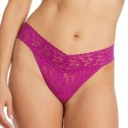 Hanky Panky Truser 2P Original Rise Thong D1 Sjokk Rosa nylon One Size...