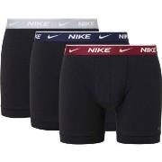 Nike 9P Everyday Essentials Cotton Stretch Boxer D1 Svart/Rød bomull S...