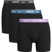 Nike 9P Everyday Essentials Cotton Stretch Boxer D1 Svart/Rosa bomull ...