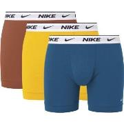 Nike 9P Everyday Cotton Boxer Mixed bomull Large Herre