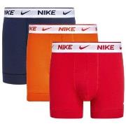 Nike 6P Everyday Essentials Cotton Stretch Trunk Blå/Rød bomull X-Larg...