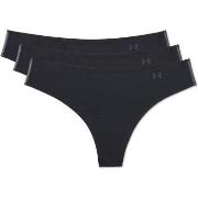 Under Armour Truser 9P Pure Stretch Thong Svart Medium Dame