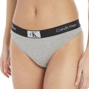 Calvin Klein Truser 3P CK96 Cotton Thong Lysgrå bomull Medium Dame