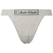 Calvin Klein Truser 2P Reimagined Heritage High Leg Thong Grå Large Da...