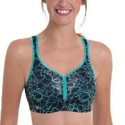 Anita BH Active Air Control DeltaPad Sports Bra Svart/Blå C 70 Dame