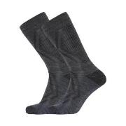 Dovre Strømper 2P Organic Wool Terry Socks Mørkgrå  Str 44/47 Herre