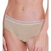 Sloggi Truser 2P GO Ribbed Hipster Briefs Elfenben økologisk bomull X-...