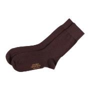 Amanda Christensen Strømper Noble Ankle Socks Mørkbrun  Str 45/46