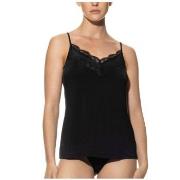 Mey Grace Camisole With Lace Svart viskose X-Small Dame