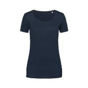 Stedman Finest Cotton T For Women Marine bomull Small Dame