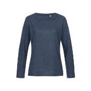 Stedman Knit Long Sleeve For Women Blå Large Dame