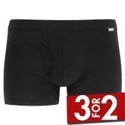 Jockey Comfort Trunk Svart bomull Large Herre