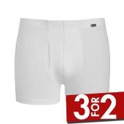 Jockey Comfort Trunk Hvit bomull Large Herre