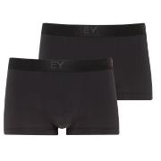 Jockey 2P Short Trunks Svart polyamid X-Large Herre