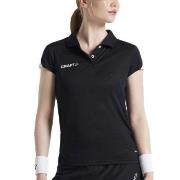 Craft Pro Control Impact Polo W Svart polyester XX-Large Dame