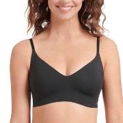 Sloggi BH ZERO Microfibre 2.0 Bralette Svart Large Dame