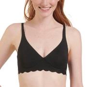 Sloggi BH ZERO Microfibre 2.0 Soft Bra Svart Small Dame