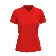 Stedman Claire Short Sleeve Polo Rød ringspunnet bomull Medium Dame