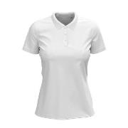 Stedman Claire Short Sleeve Polo Hvit ringspunnet bomull Medium Dame