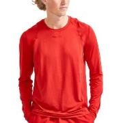 Craft Essence LS Tee Men Rød polyester X-Large Herre