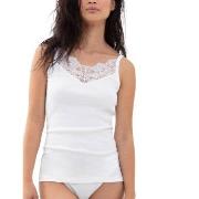 Mey Organic Cotton Spaghetti Top Hvit bomull Medium Dame