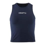 Craft Rush 2 0 Crop Singlet W Marine X-Small Dame