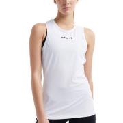 Craft Rush Slim Singlet W Hvit polyester X-Small Dame