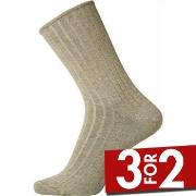 Egtved Strømper Cotton No Elastic Socks Sand Str 45/48 Herre